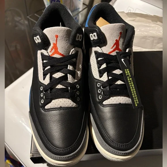 Air Jordan 3 retro ‘Rare Air’ NWT. Size 8 men’s - Picture 5 of 13